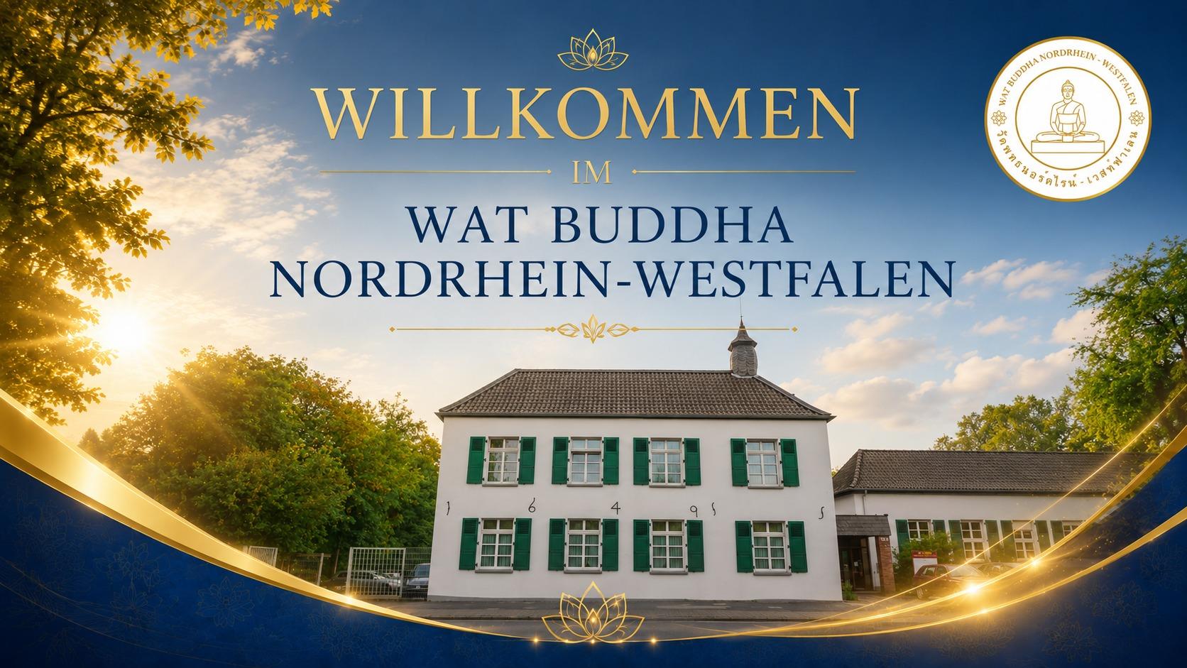 Außenansicht von Wat Buddha Nordrhein-Westfalen